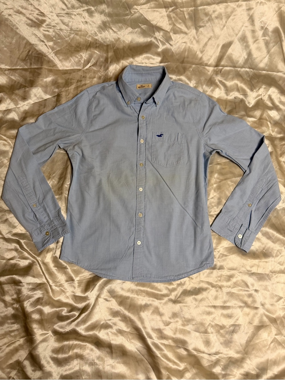 Light Blue Button-Down Oxford Shirt